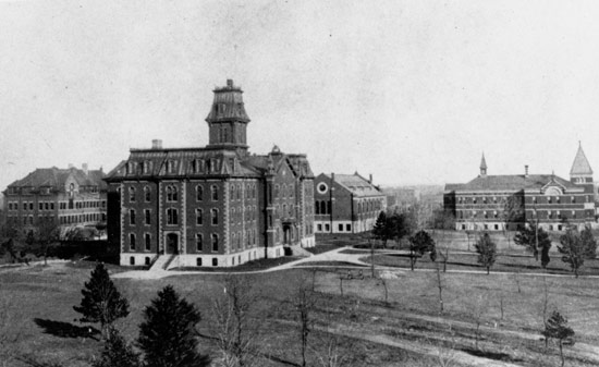 University Hall, University of Nebraska-Lincoln in 1892