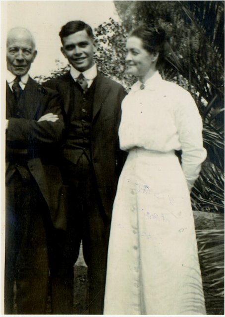 Wilber Republican 01 (15), two men and woman in white dress