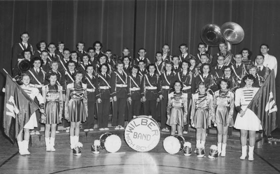 Wilber High School Band 1951-52