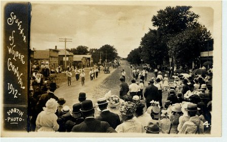 W29, Souvenir of Wilber Carnival 1912 - Martin Photo