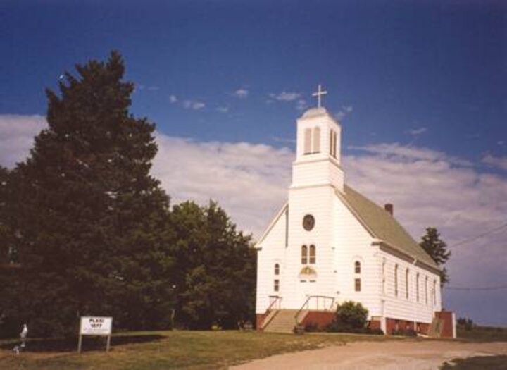 Cyril and Methodius Catholic Church, Plasi, Saunders County; kostel