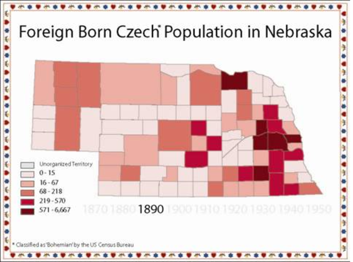 1890 Foreign Born Czechs