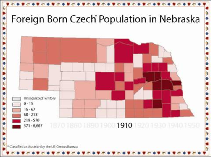 1910 Foreign Born Czechs